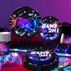 Videospiel-Geburtstagsdekorationsgeschirr, Game On-Geburtstagsparty-Geschirrset, Geburtstagsbecher, Tischdecke usw., leuchtendes Spielparty-Geschirr
