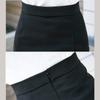 Women's Sexy Skirt Short Solid Zipper Split A-line Skirts Mini Skirt