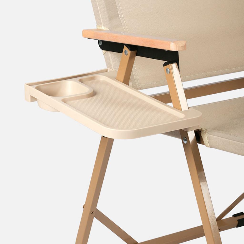 Recliner Cup Holder Outdoor Chair Beverage Holder Tray Organizers Garden Lounges Chair Tray for Camping, Picnic,Fishing