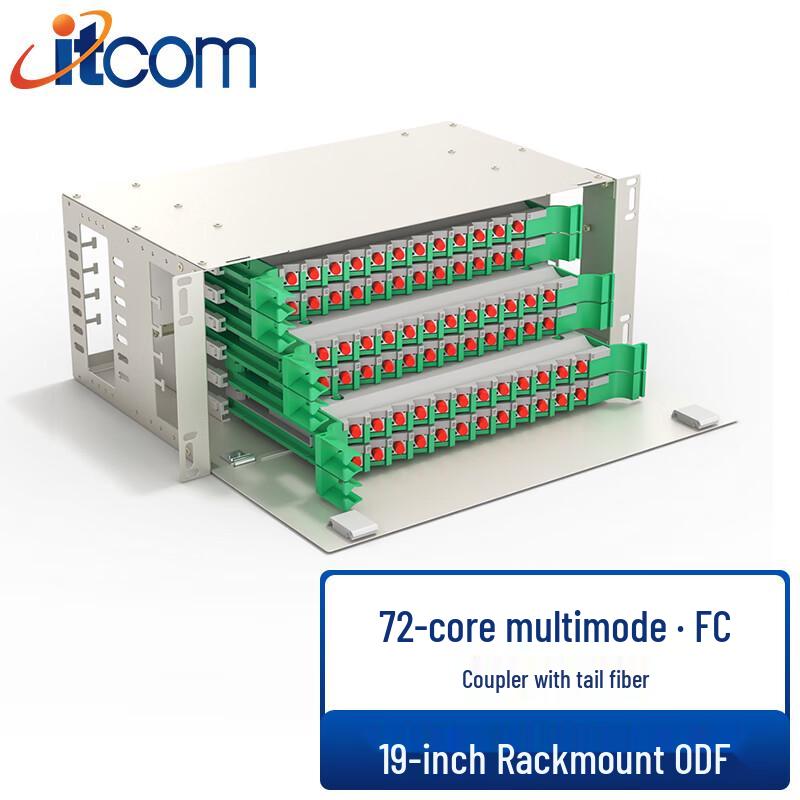itcom Adicom 19-inch Rack-Mount ODF Fiber Optic Distribution Frame