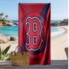 Boston Red Sox Print Beach Towel Soft Portable Quick?dry Towel For Pool Summer Vacation Outdoor Sport