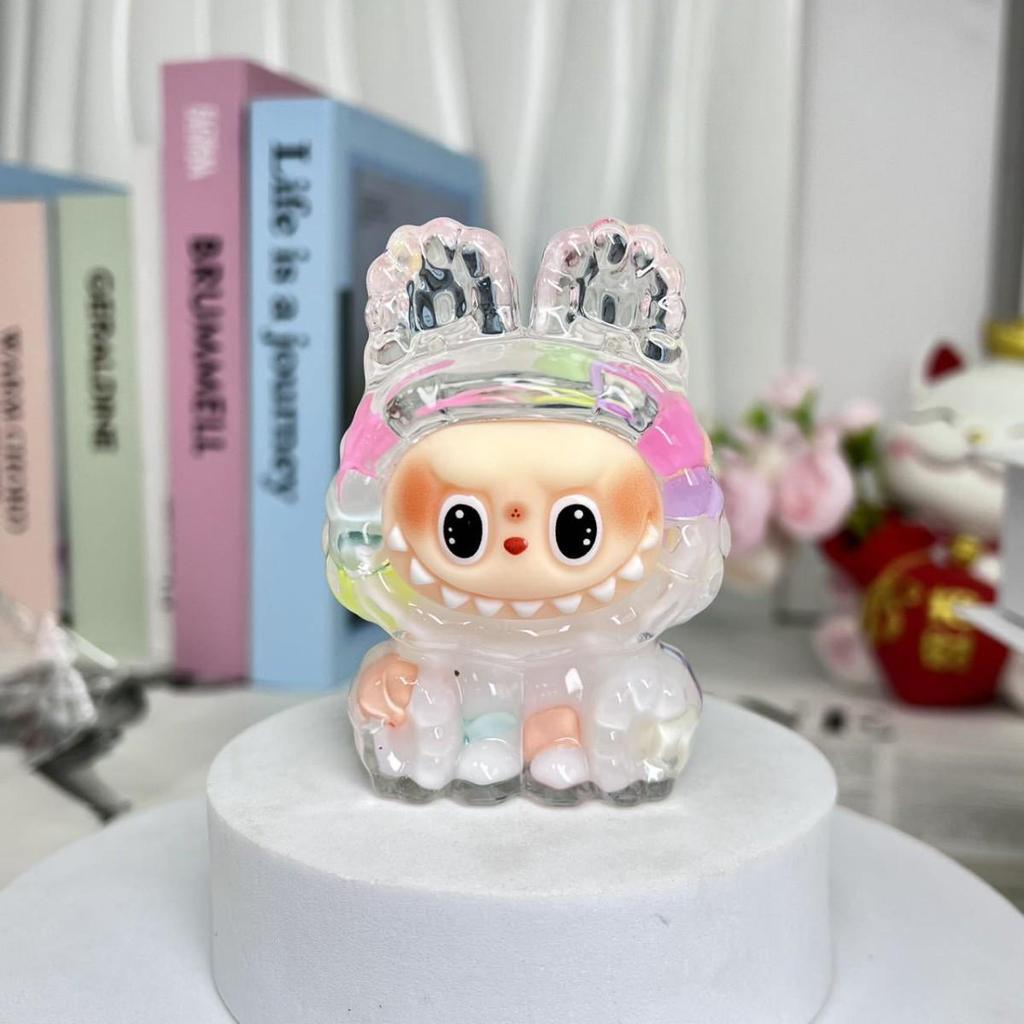 Labubu Oil Quicksand Blind Box DIY Cute Handmade Doll Ornaments