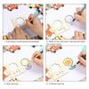 Kids Drawing Toys 20/32/50PCs Wooden DIY Painting Stencils Template Craft Toys Puzzle Educational Toys for Children Gifts