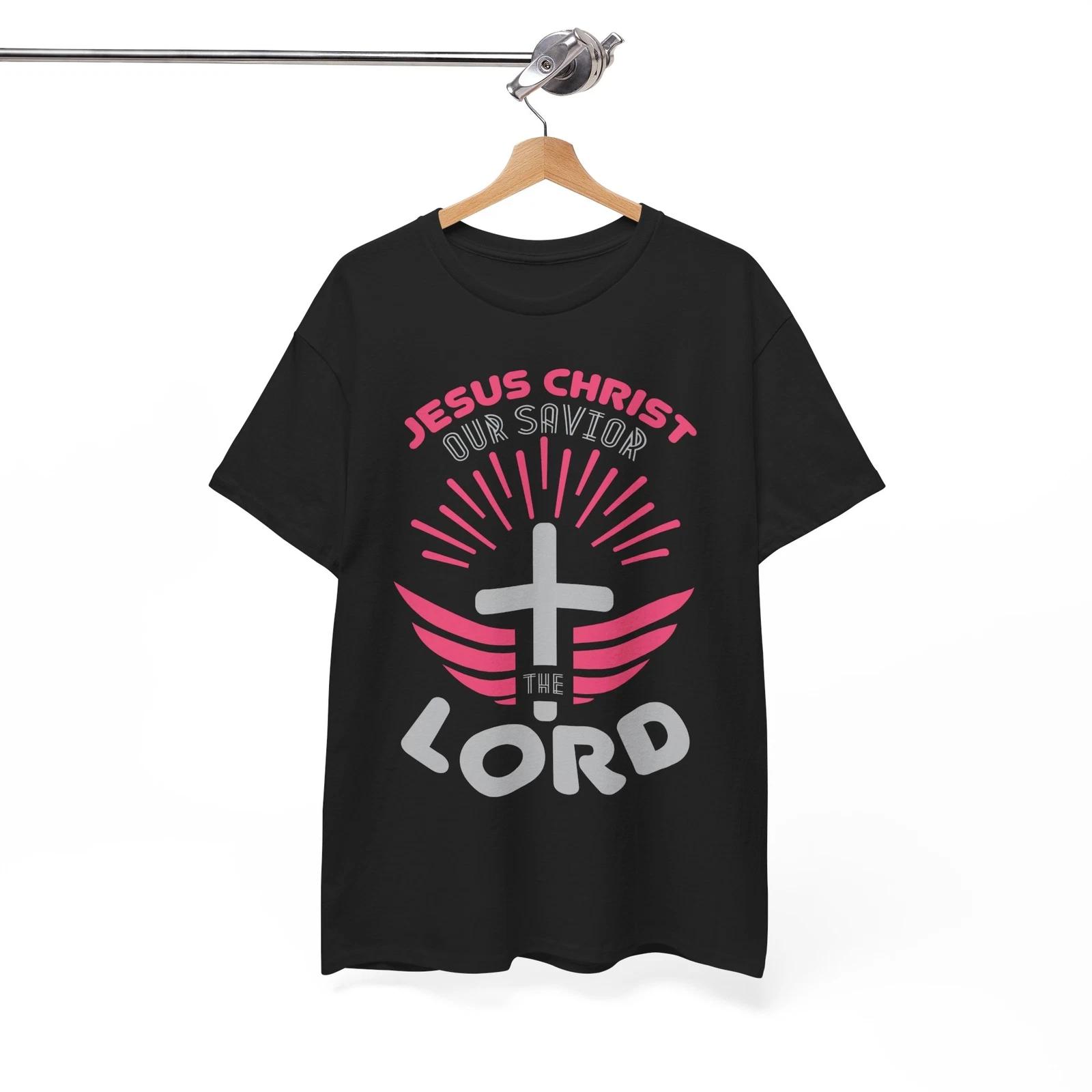 Jesus Christ Our Savior The Lord Christian T-Shirt | Religious Christian Shirt L