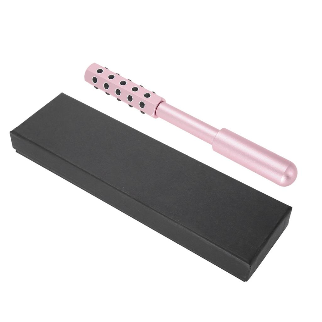 Germanium Particles Face Massage Stick Energy Beauty Massager Stick Gold