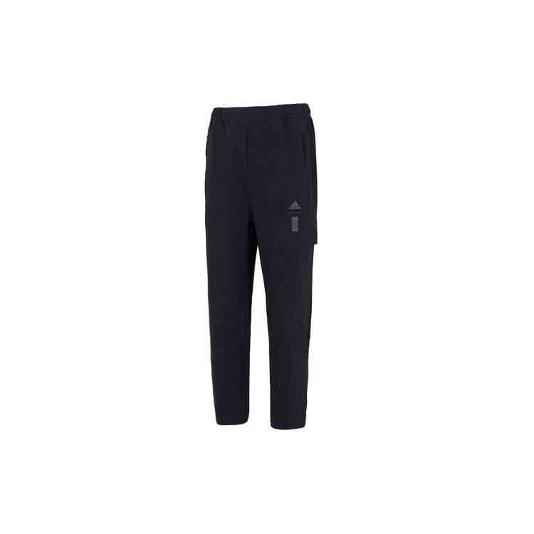 Men s adidas Wj 2.0 Wv Pnt Casual Straight Woven Solid Color Sports Pants/Trousers/Joggers Black HN8987 L