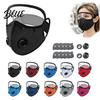 Rutschfeste Staubmaske für das Gesicht beim Radfahren mit Filter & Atemventil Wiederverwendbare Carbon-Schutzbrille Leichter Schutzschild für das Motorradfahren im Freien