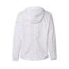 Columbia Patterned Lightweight Breathable Casual Hooded Windbreaker Sun Protection Jacket Women jackets White WR7330-102
