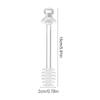 Honey Comb Sticks 2X Honey Server Kitchen Tools Clear Stir Wand For Collecting Dispensing Mixing Jam Beverages Pot Jar