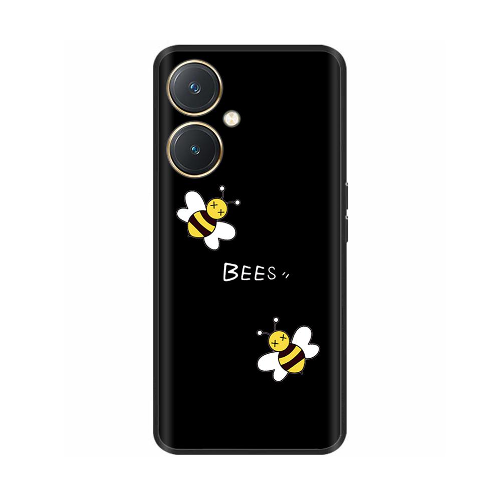 For Vivo Y27 4G 5G Phone Case Soft Black Silicone Protection Back Cover For Vivo Y27 Y 27 4G 5G Fundas Shockproof Shell Hoesje