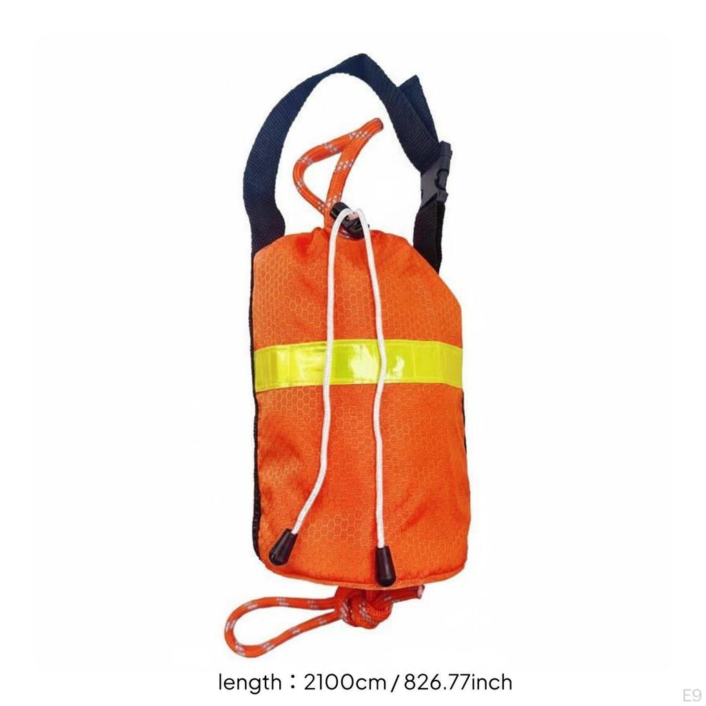 Throw Bag with rope Emergency Rescue Waterproof Material Buoyant Aquatic Line Pouch