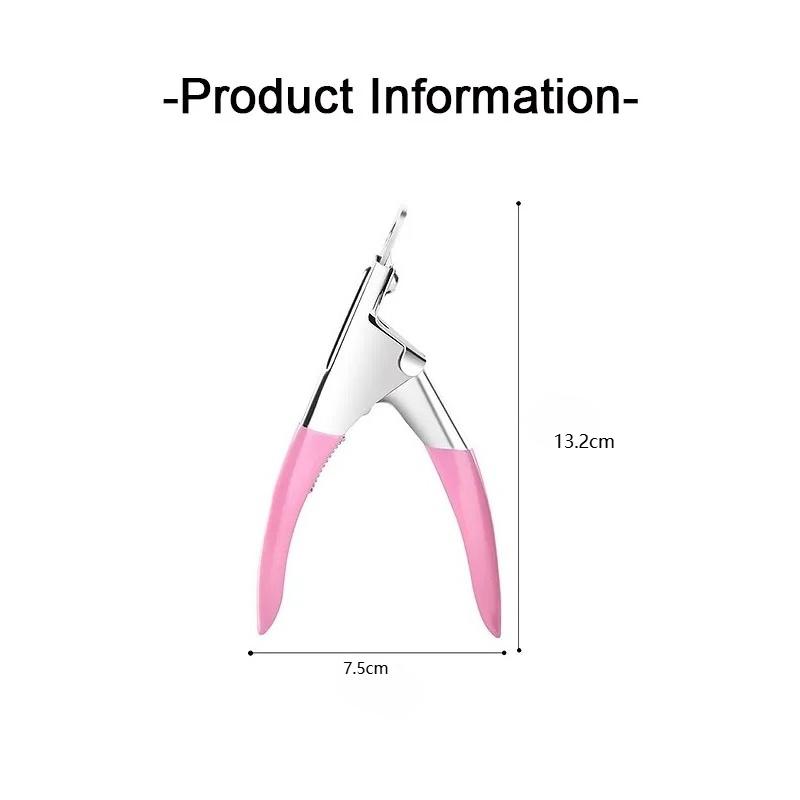 False Acrylic Tips Clipper Manicure Clamp False Manicure Tools Clippers Special Type Cut Cut Clipper Nail Manicure Tools ZJJ01