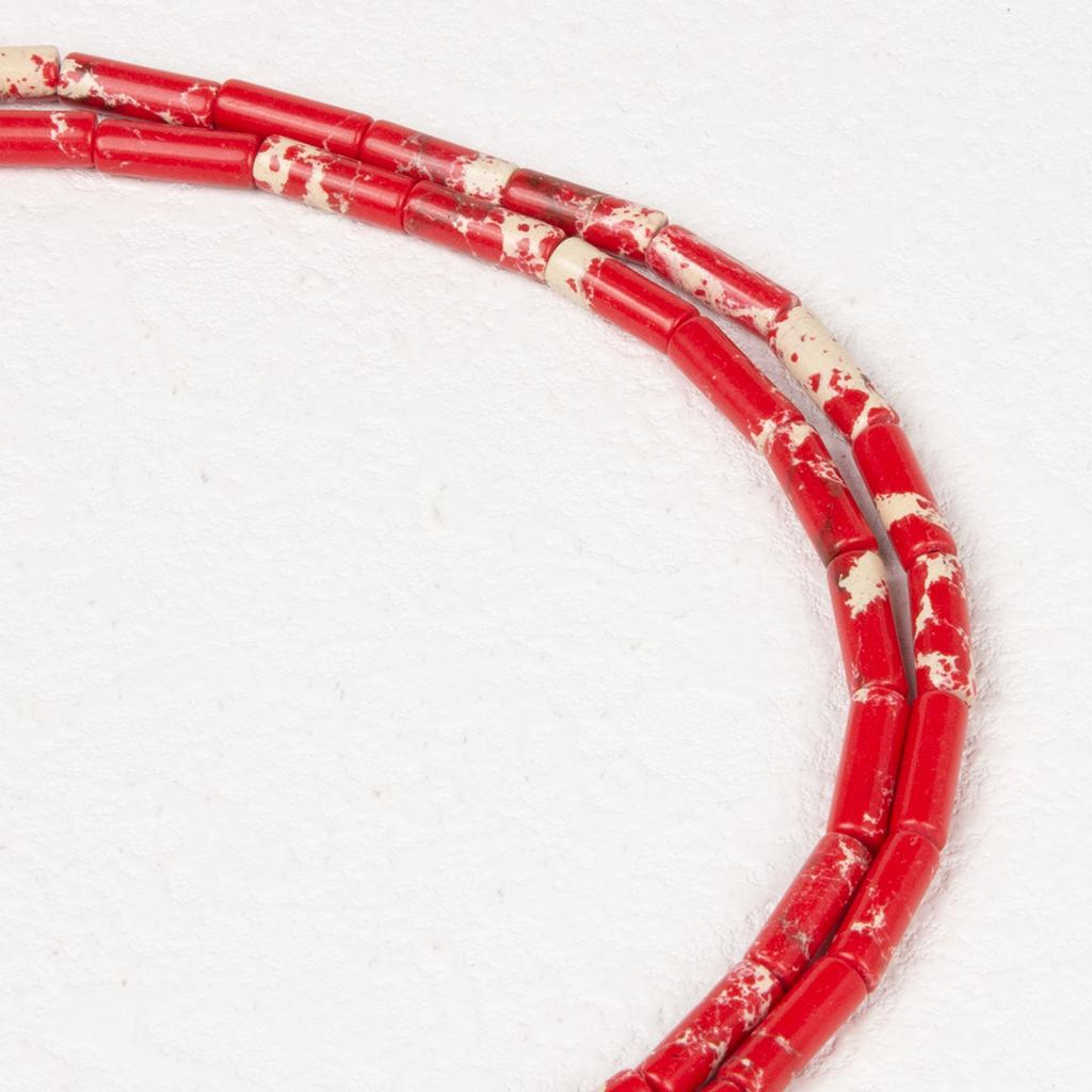 4 * 13mm round tube loose beads, crystal, agate, cylindrical round tube loose beads, semi-finished products, DIY jewelry, accessories