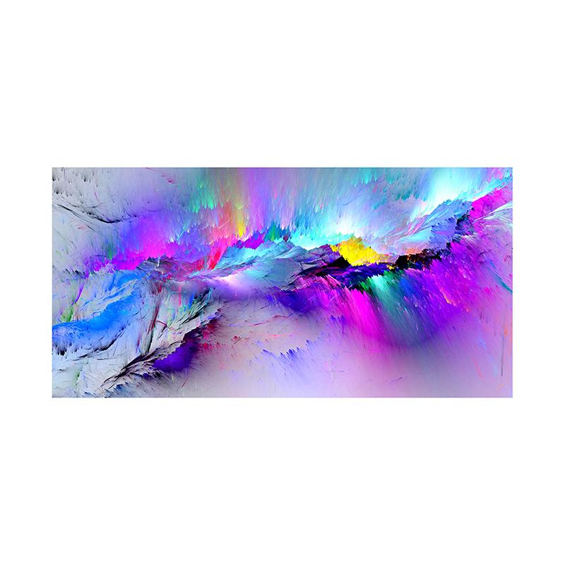 WCIC New Art Cloth Beautiful And Magnificent Scenery Of Clouds Abstract Cloud Decorative Painting Home Wall Decoration Hanging Painting