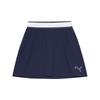 Color Block Fashion Comfortable Mid Waist Casual Skirt Women Skirts Blue 671728-06