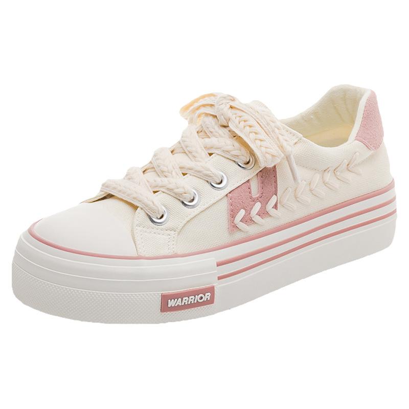 Низкие удобные холщовые кеды в цвет, высококачественные, в студенческом стиле, корейская версия, модные кеды 34