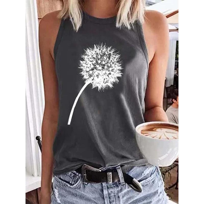 3D printed vest women's retro streetwear Y2k oversized vest off shoulder sleeveless new women's vest