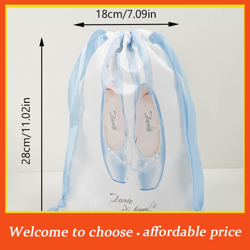 PP 1pc Pouch Drawstring Dance New Pink Ballet Dance Bags Girls Ballet Sports Dance Backpack Women Ballet Organizer Package