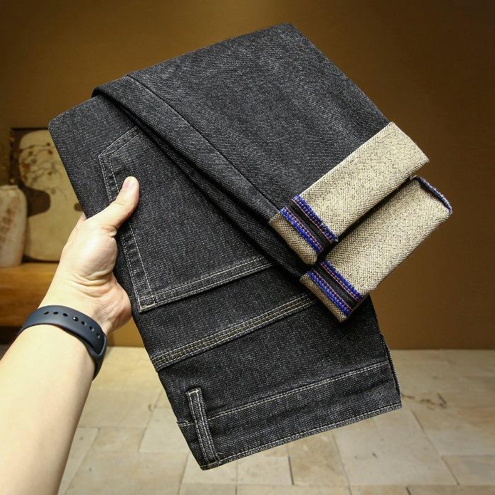 Thickened Men's Simple Men's Jeans