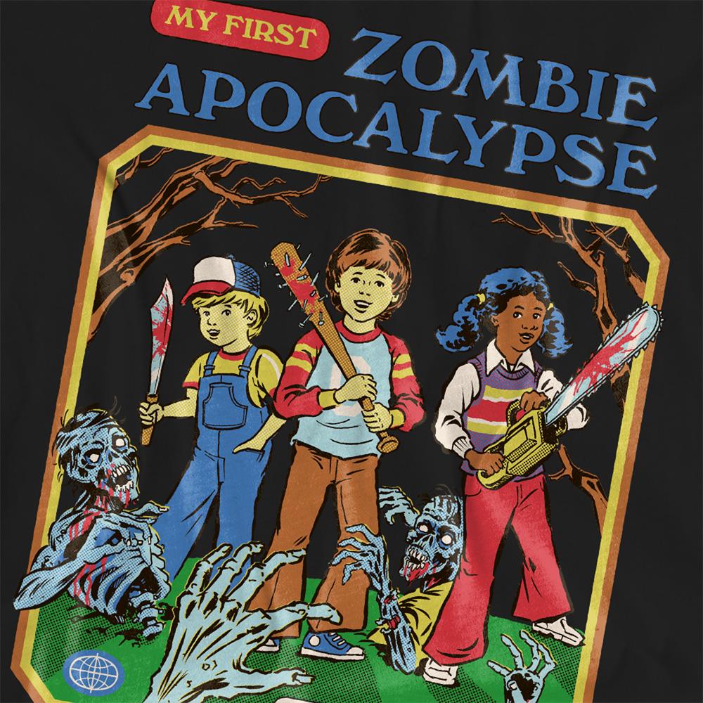 Steven Rhodes Womens/Ladies My First Zombie Apocalypse T-Shirt