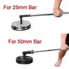 25mm/50mm T-Bar Row Swivel Landmine Barbell Nástavec Těžký Plate Post Vložka Domov