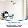 Metal Shower Trim Plate Replacement for Single Handle Control Area, 7 Inch Escutcheon Cover with 2 Mounting Screws for Bathroom Repair