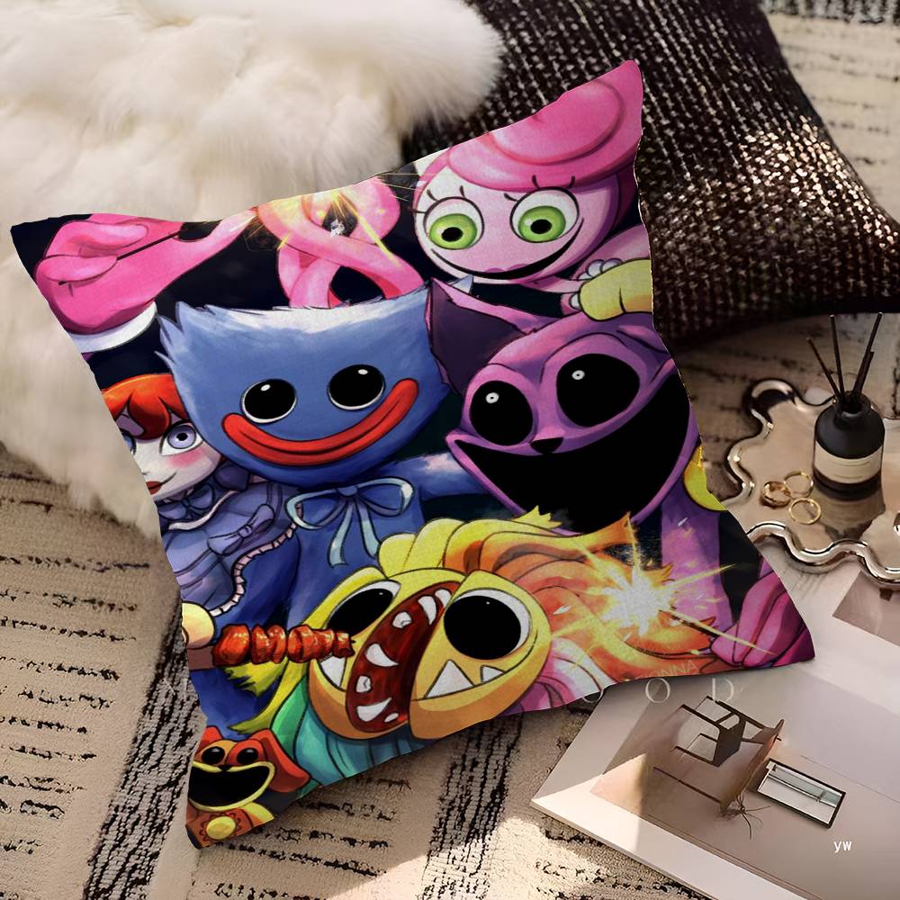 

Horror Video Game PoppysPPlaytime Pillow Anime Pillow Sofa Bed Head Pillow Cover Cushion Cover x cm Fashion 30X30cm