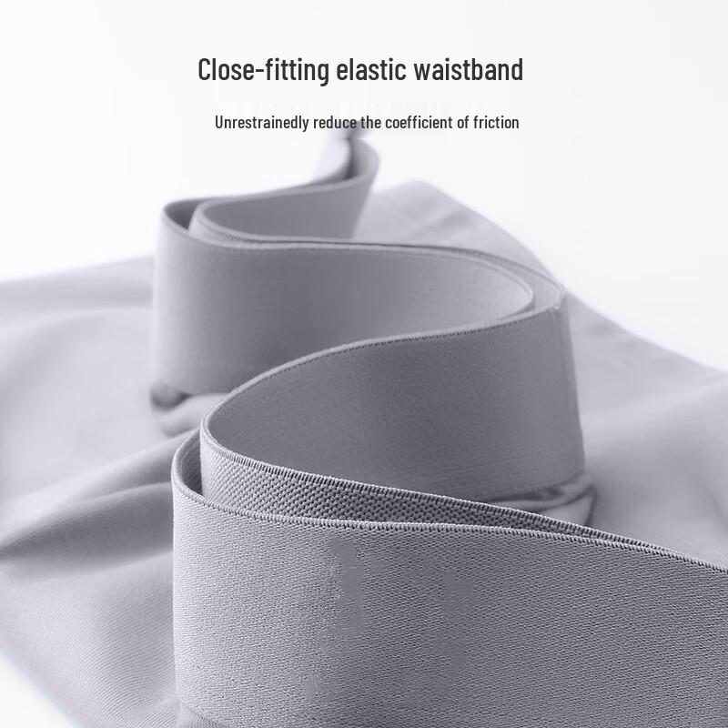 One's Member Men's 10A Antibacterial Cotton Boxer Briefs with Silk Crotch