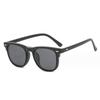 2346 Nouveau Set Rétro de Lunettes de Soleil Homme Carrées Magnétiques à Clip Lunettes de Soleil Monture TR Miding Prescription -0.5 -1.0 -2 à -6