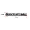 4/8Pcs Car Audio Speaker 3D Aluminum Badge Logo KL35 Stickers For VW GTl Golf Passat Polo Tiguan Arteon Touareg CC Taigo Caddy Jetta