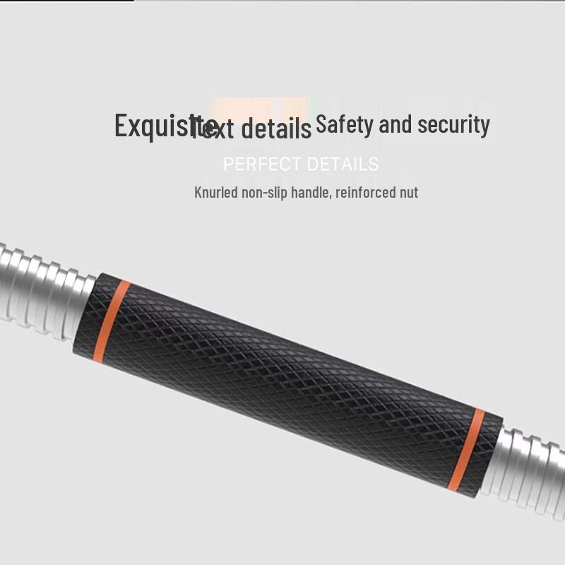 FeierDun 30kg Pure Steel Adjustable Dumbbell & Barbell Set