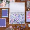 Decorative Stickers Multiple Patterns Laptop Skateboard Coil Sticker Book for Handbook Notebook