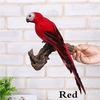 25/35cm Creative Handmade Simulation Parrot Animal Bird Garden Props Decoration Miniature Feather Lawn Doll Ornaments
