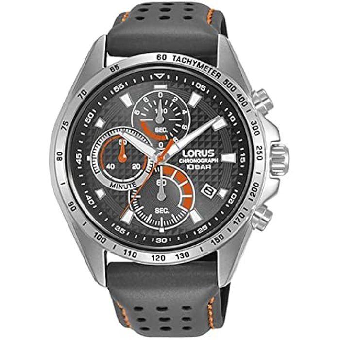 Montre - LORUS - RM361HX9 - Dorée - Cuir noir - Étanche 3 Atm