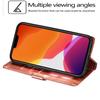 Zipper Flip Wallet Glitter Leather Case for iPhone 16 15 14 13 12 11 Pro Max XS XR 8 7 Plus SE 16E Mini Bling Stand Phone Cover