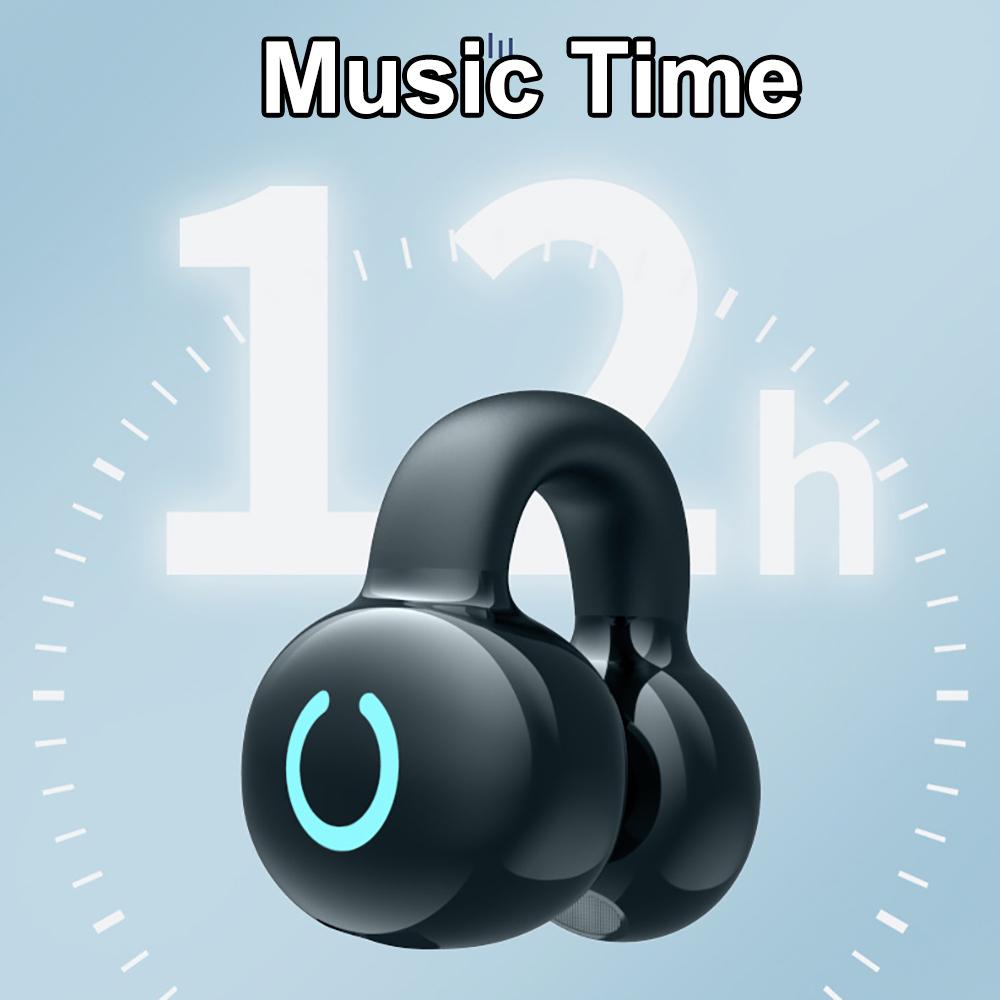 Bluetooth 5.3 Наушники-клипсы для ушей Беспроводная гарнитура TWS Hi-Fi Стерео Шумоподавление Наушник для Xiaomi iPhone Samsung