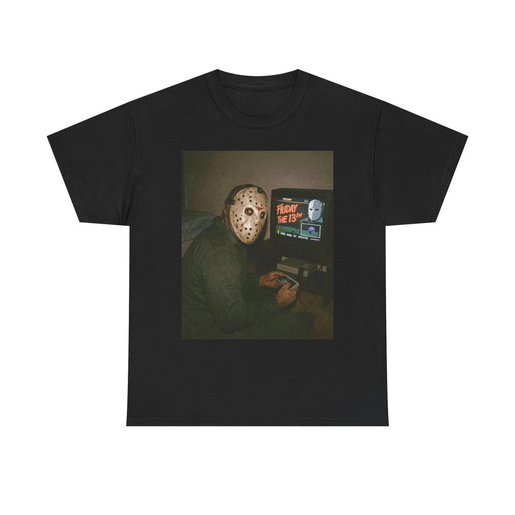 Friday The 13th Funny Vintage Graphic T Shirt Unisex Heavy Cotton Tee Gift New