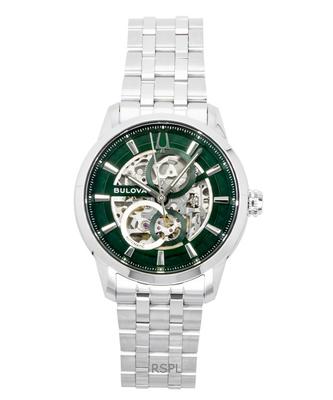 Orologio da uomo Sutton Acciaio Inossidabile Scheletrato Verde Automatico 96A329