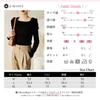 Boat Neck Knit Ribbon Slim Spring 10 Looks Regular Contoured Easy Korean Style Stylish Looks Black [J-Scott] Tops, Motif, Thin, Soft, Fit, 10/4