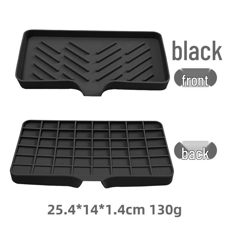 Silikon-Seifenschale im japanischen Stil: Kreatives Ablaufrinnen-Aufbewahrungsfach für Bad und Küche