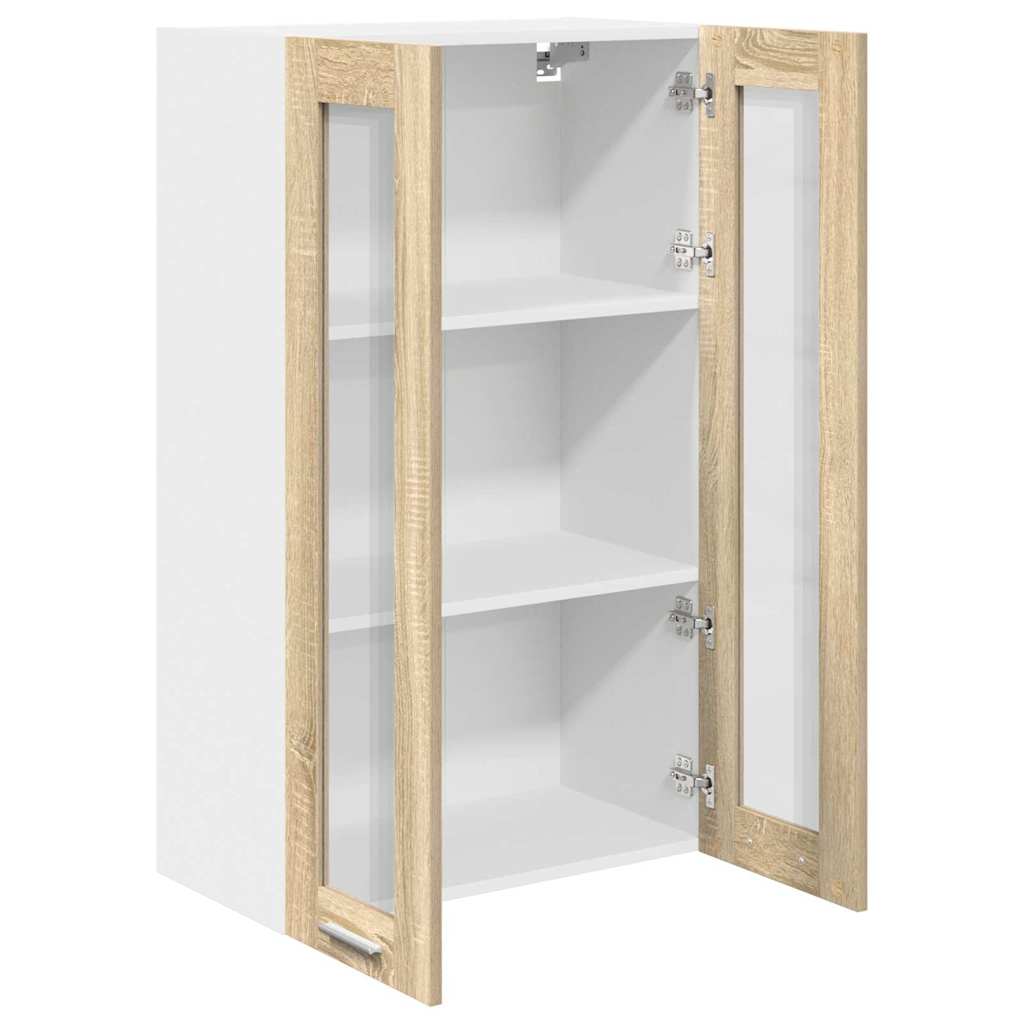 Hanging Cabinet Sonoma Oak 60 X 31 X 100 Cm Particleboard