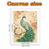 Animal Pearl Painting DIY Peacock Living Room Hanging Painting Art Ornament Decorative Painting Home Decoration