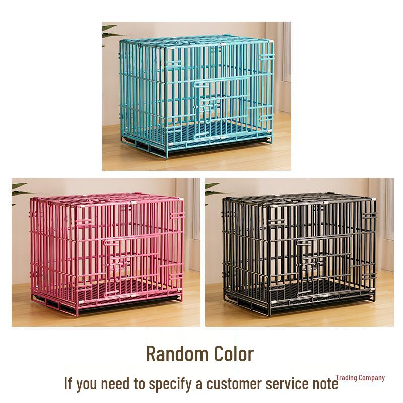 Extra Thick Indoor Dog and Rabbit Cage with Toilet, Available for Small To Large Dogs