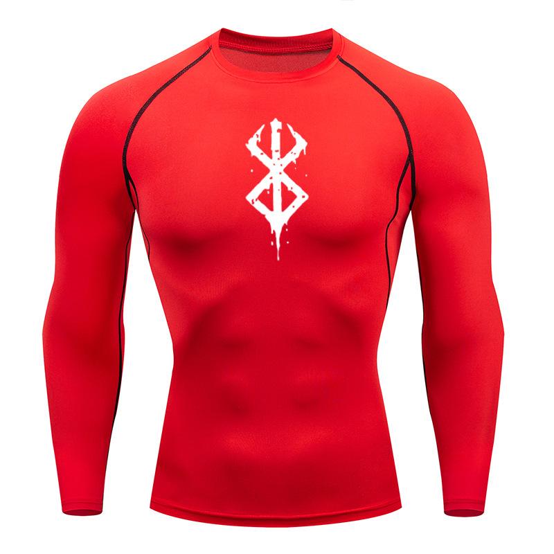 2025 Men's Quick-Dry Running T-Shirt: Breathable, Sweat-Wicking, Tight-Fit Gym Base Layer