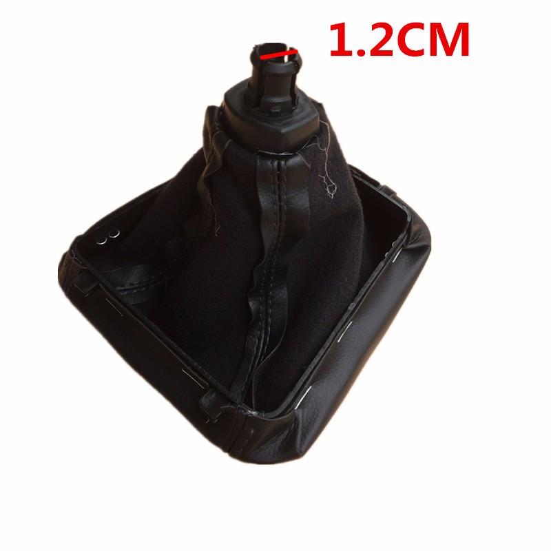 Car 5/6 Speed Gear Stick Shift Knob With Leather Boot Collar For Skoda Octavia A5 MK2 A6 Sedan & Combi 2004 2005 2006 2007 2008