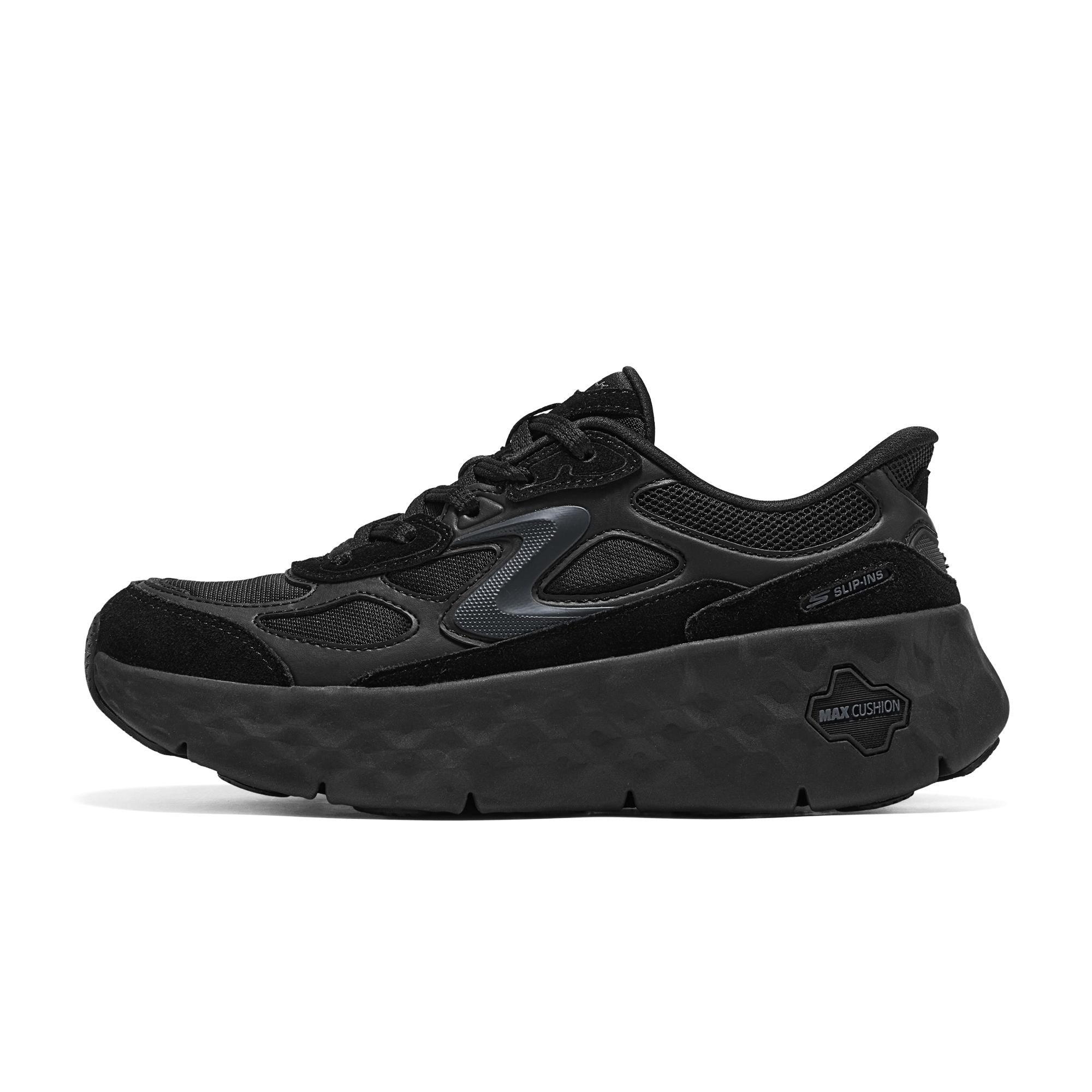 Skechers Go Walk Classic Round Toe Lace-Up Breathable Low-Top Running Shoes Women sneakers 126039-BBK 35