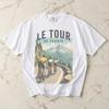 Le Tour De France Shirt Cyclists Gifts Shirt 2026 Summer Men's Women's Oversized Retro Y2k Clothing Pure Cotton Graphic T-shirt