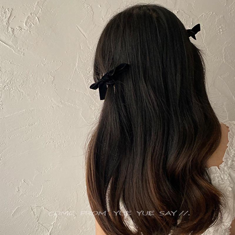 Haargummi Samt Schleife Haarbügel, Koreanisch Retro Super Süßes Haargummi Lederband