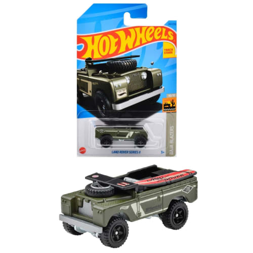 

Hot Wheels Basic Car Land Rover Series II [от 3 лет] HNK63