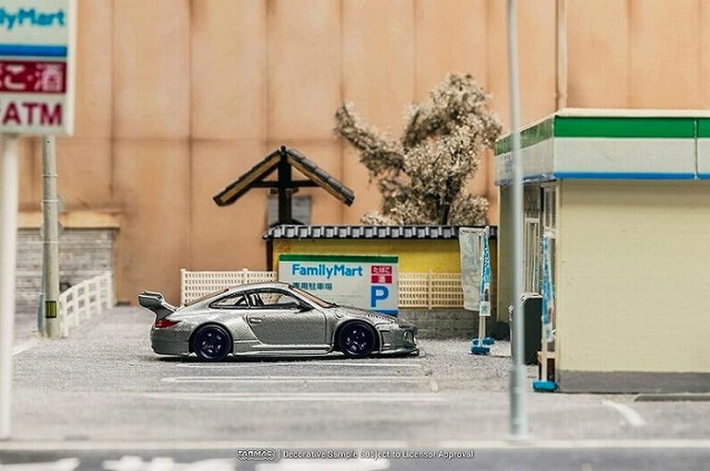 TARMACWORKS Starý nový 997 Šedá metalická hotová verze 1/64 a T64R-TL053-GRY